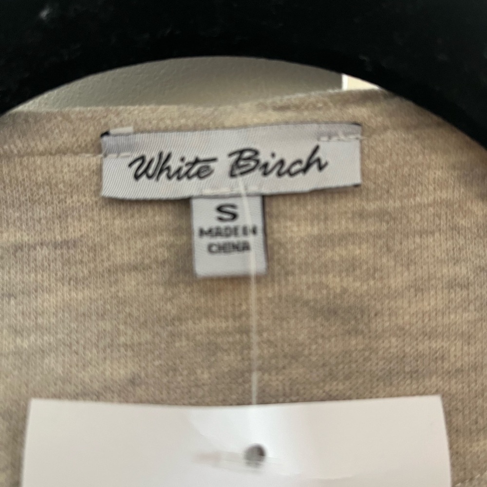 White Birch Button-Up Jacket NWT - image 3